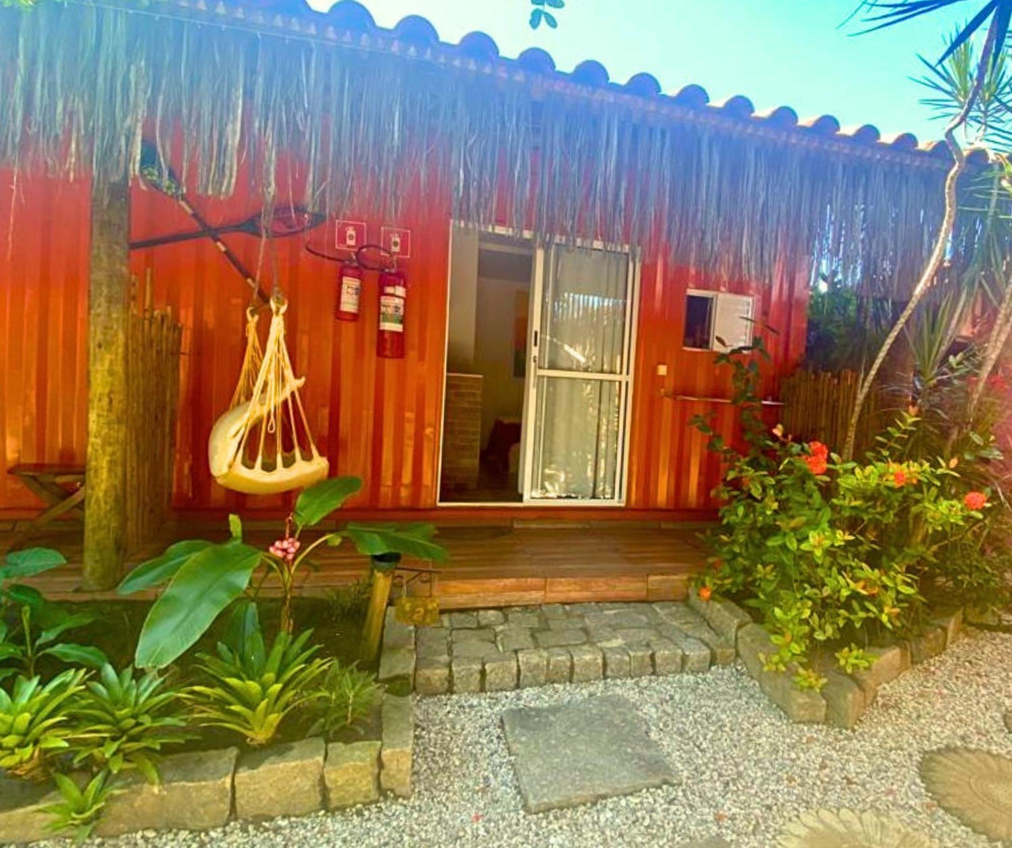 Pousada Papaya Container Ubatuba Bagian luar foto