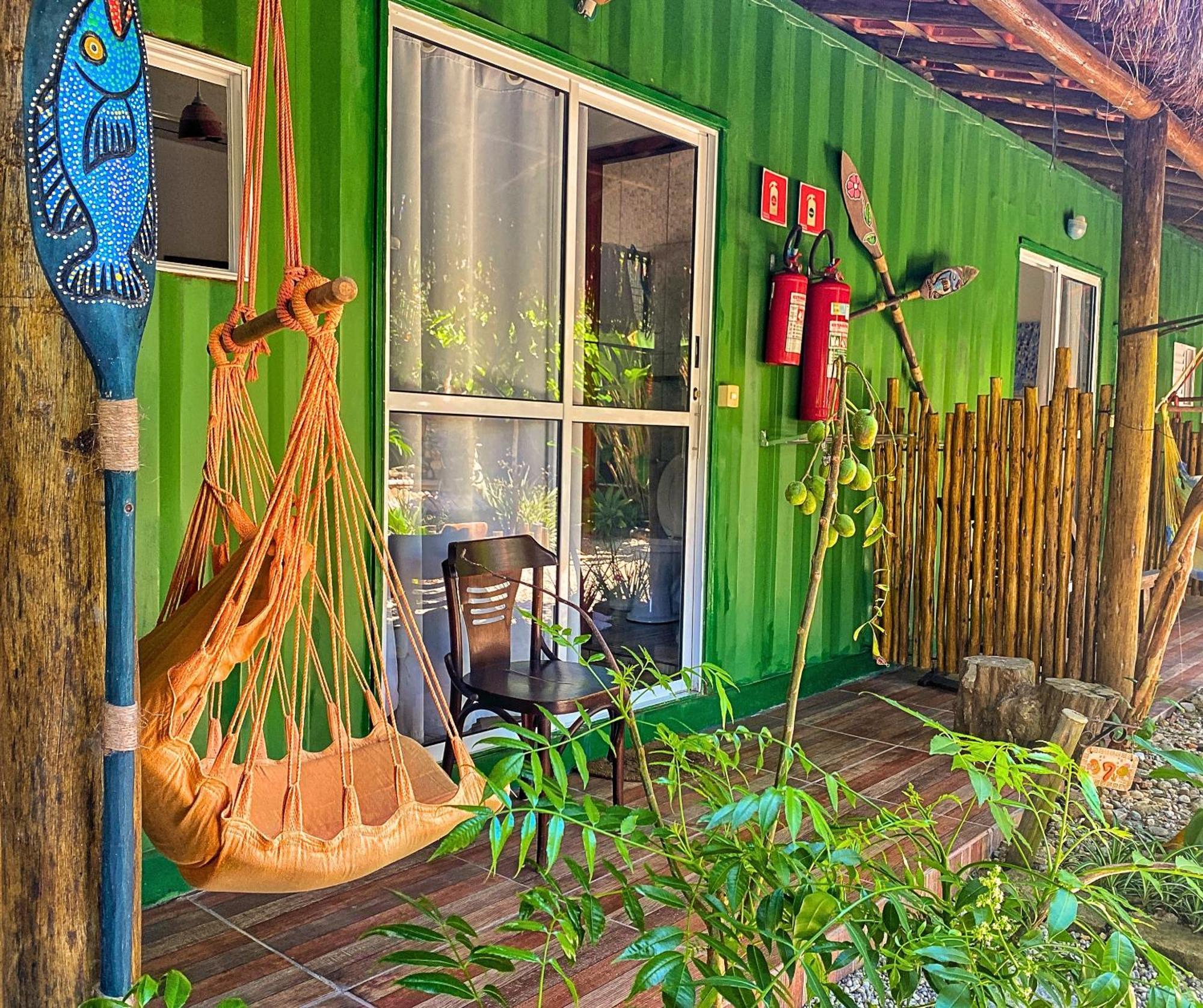 Pousada Papaya Container Ubatuba Bagian luar foto